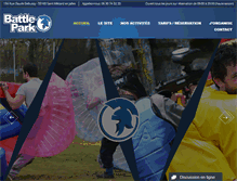 Tablet Screenshot of battlepark.com